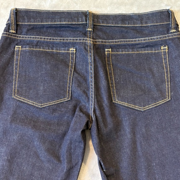 VS Low Rise 5 Flare Dark Denim Jeans Wmn’s Sz 4 Victoria’s Secret - Picture 7 of 10